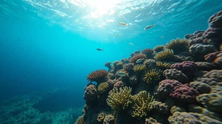 Impacto del cambio climático en ecosistemas marinos