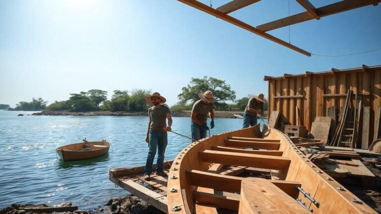 Técnicas de construcción de barcos sostenibles fáciles